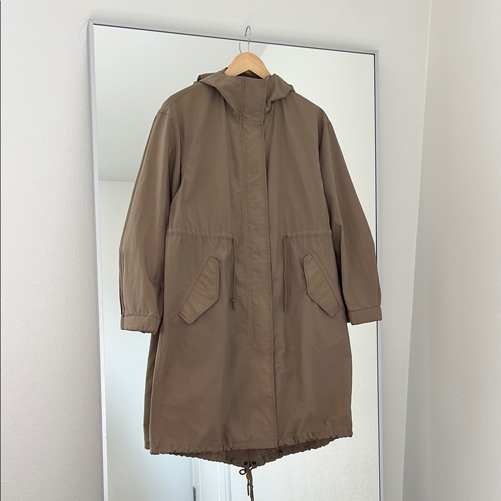 UNIQLO Duster Jacket, Anorak in Beige